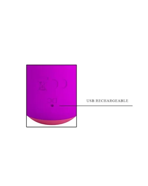 Zack Rabbit Vibrator - Purple - 7 Inch