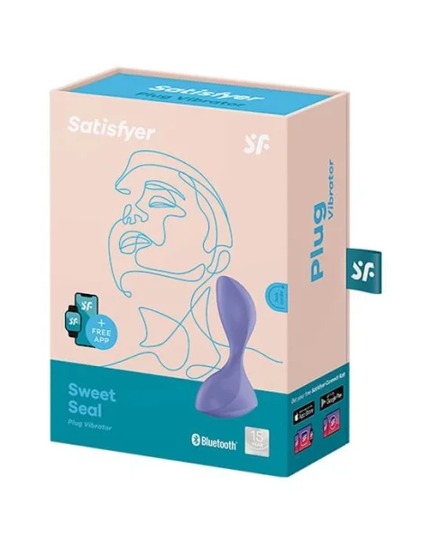 Satisfyer Sweet Seal - Lilac - 4.4 Inch
