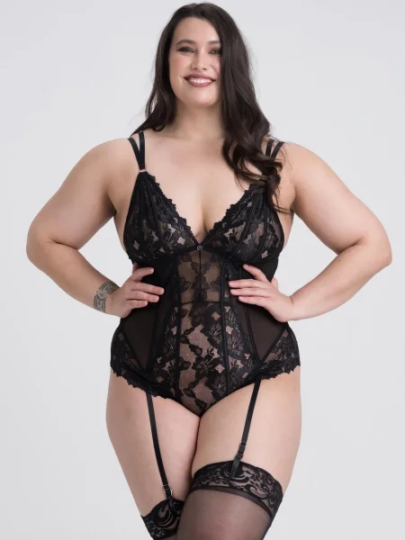 Lovehoney Lavish Black Lace Teddy