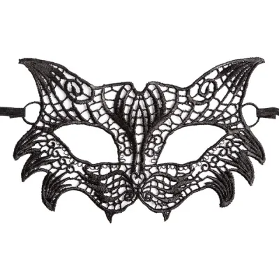 Bondara Flirt Frisky Feline Black Lace Cat Eye Mask