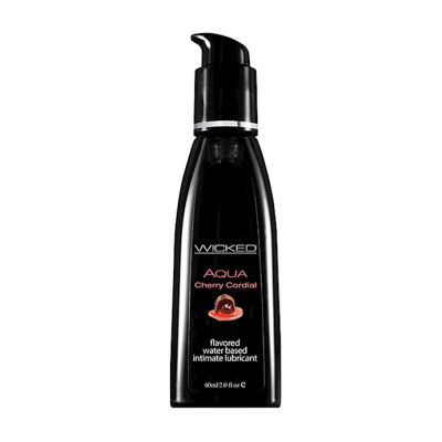 Wicked Aqua Cherry Cordial Waterbased Lubricant 60 Ml 60ml