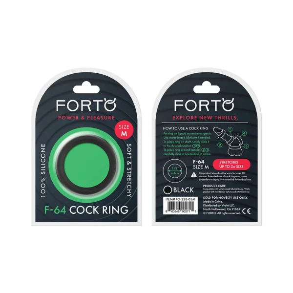 Forto F-64:  45mm 100% Silicone Ring Wide Med — image 13 of 15