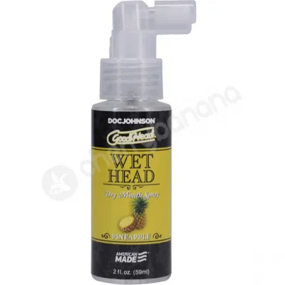 Goodhead Wet Head Pineapple Dry Mouth Oral Sex Spray 59ml