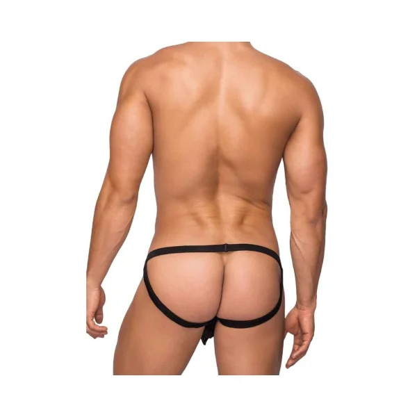 Male Power Hoser Jock Strap Black L/XL — image 12 of 12