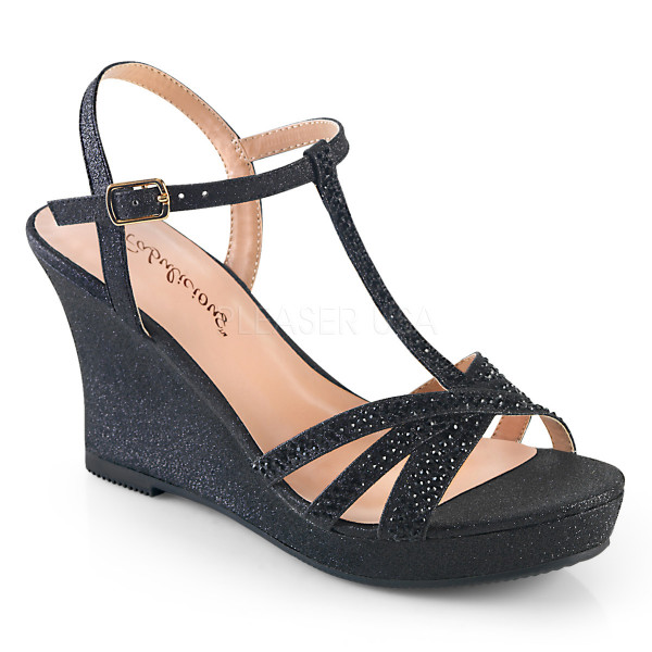3 inches Heel, 1/4 inches PF Ankle Strap Wedge Sandal — image 5 of 8