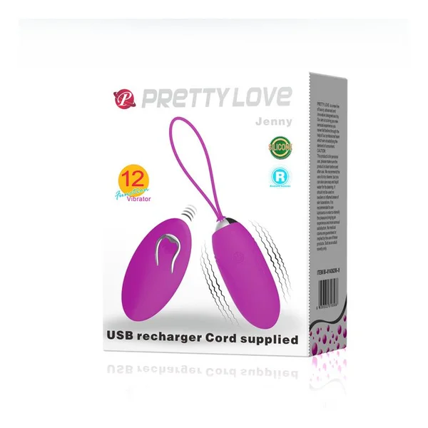 Pretty Love - Vibrating Egg Jenny (Purple) — image 7 of 10