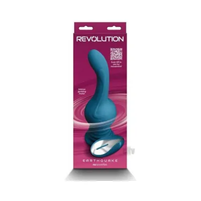 Luxury Vibrators Revolution Earthquake Teal