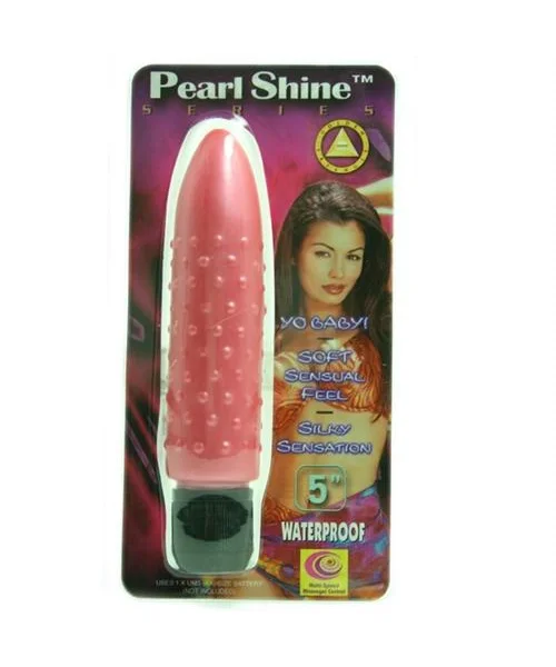 Pearl Shine 5-Inch Bumpy - Pink