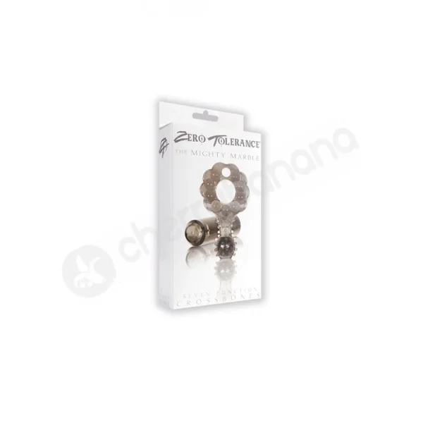 Crossbones The Mighty Marble Smoke Cock Ring