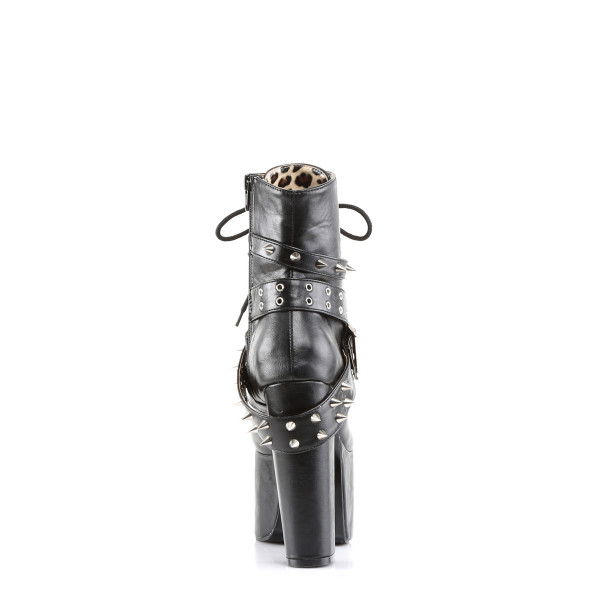 5 1/2 inches Heel, 3 inches PF Ankle Boot w/Spikes & Heart O-Ring — image 4 of 4