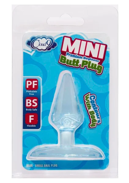 Cloud 9 - Mini Butt Plug Blue