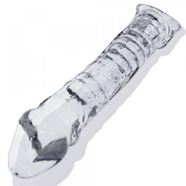 Oxballs Muscle Ripped Cocksheath Penis Extender - Clear — image 3 of 7