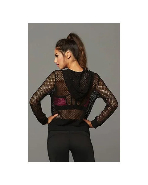 STM 30139 Finish Strong Netting Hoodie — image 5 of 6