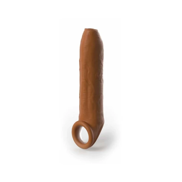 : Fantasy X-tensions Elite Uncut Extension Sleeve 7in W/strap Tan