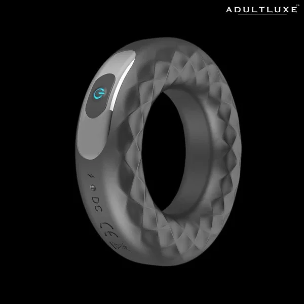 AdultLuxe 10 Mode Delay Ejaculation Rechargeable Vibrating Cock Ring