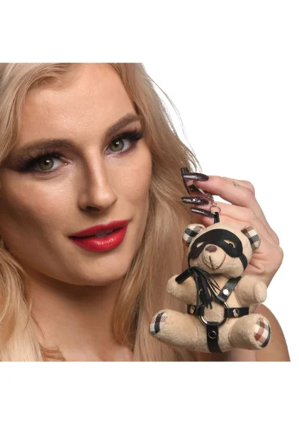 BDSM Teddy Bear Keychain
