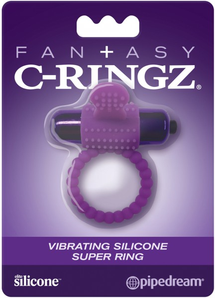 Super Silicone Vibrating Cock Ring