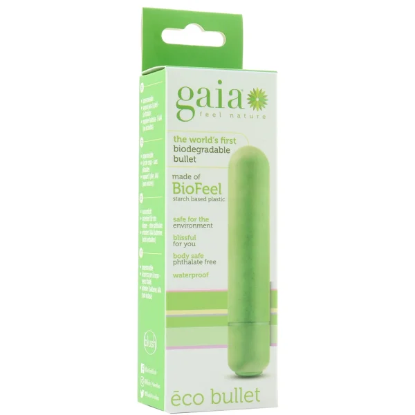 Blush Gaia Eco Bullet Biodegradable, Recyclable Mini Vibe