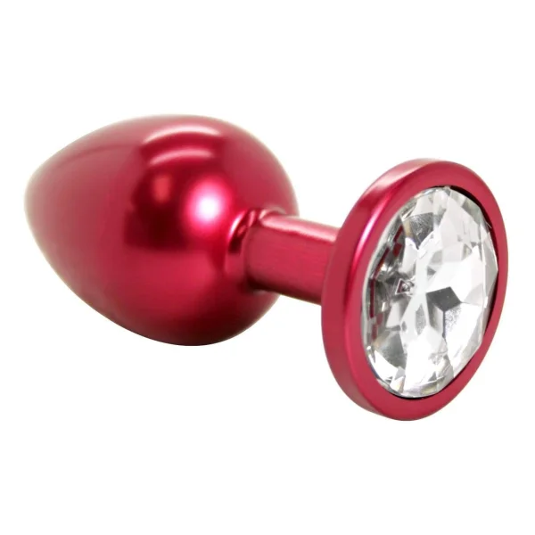 Jeweled Aluminum Anal Plug - Great for Temperature Play!
