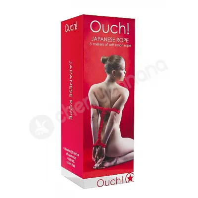 Ouch Red Japanese Rope 5m