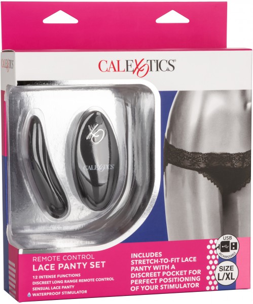 Remote Control Lace Panty Set L/XL
