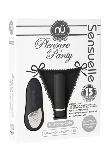 Sensuelle Pleasure Panty with Remote Control Bullet — image 8 of 16
