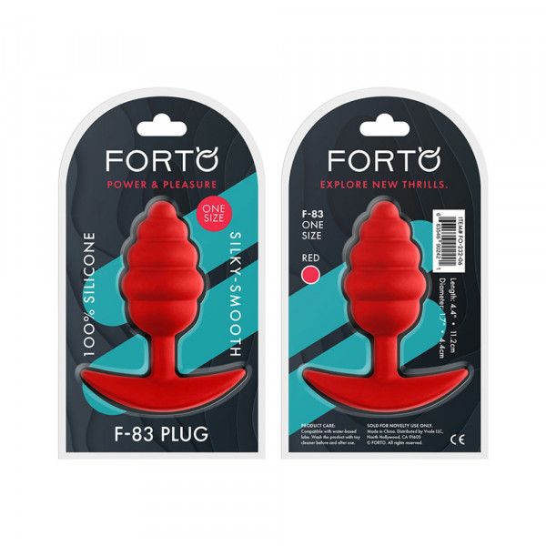 Forto F-83: Honey Dipper Plug 100% Silicone