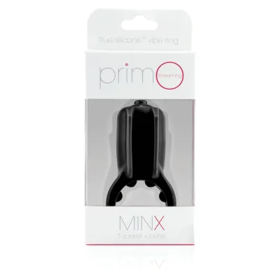 Primo Minx Premium Silicone Vibe Ring Black