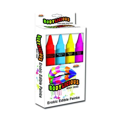 Bodylicious Edible Body Pens 4 Pack