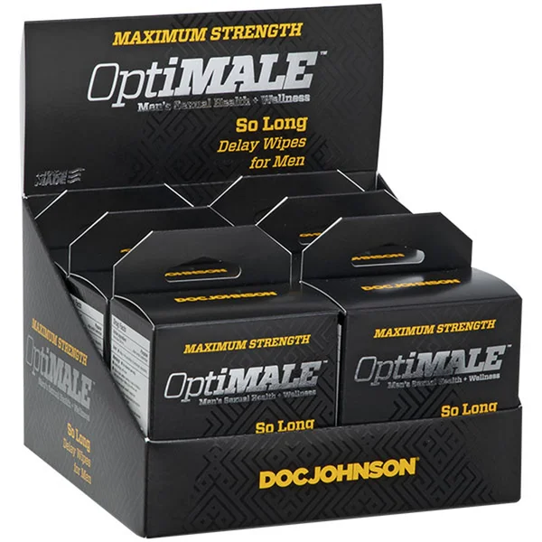 Optimale So Long Delay Wipes For Men 6 Pack Display — image 3 of 3