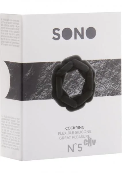 Sono No 5 Chain Cockring Black