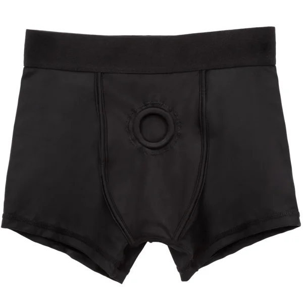 Her Royal Harness Boxer Brief Strap-On Harness by CalExotics - Small / Medium
