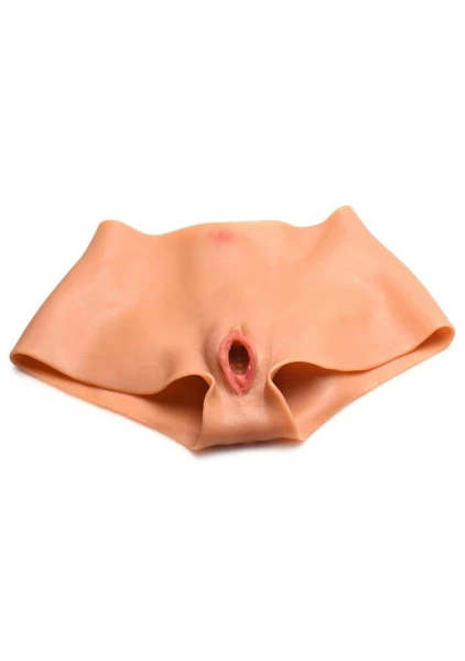 Pussy Panties Silicone Vagina and Ass Panties