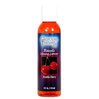 Razzels Warming Lubricant 4 oz Kissable Cherry