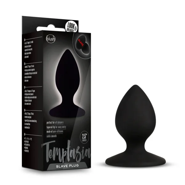 Blush Temptasia Black Slave Plug — image 7 of 7