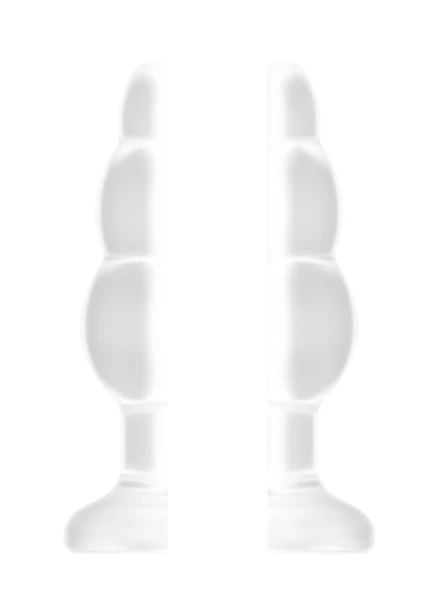 Sono No.51 - Large Hollow Tunnel Butt Plug - 5 Inch - Translucent