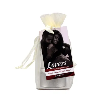 Bag Candle Valentine Trio Cuddle Cheek to Cheek Spoon 2 Oz