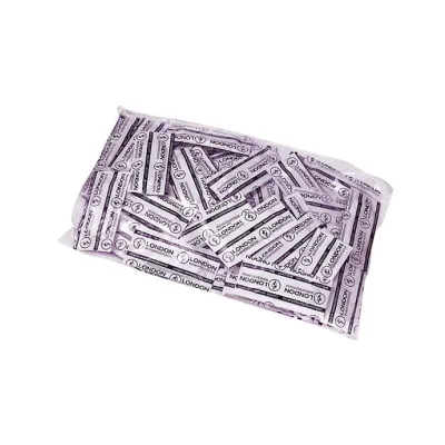 London Moist Condoms Black
