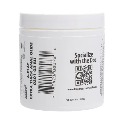 A play Extra thick Anal Glide Cushioning Oil based Formula 4 5 Oz