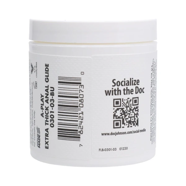A-play Extra-thick Anal Glide Cushioning Oil-based Formula 4.5 Oz.