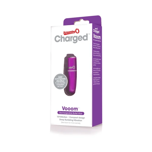 Screaming O Charged Vooom Rechargeable Bullet Vibe — image 16 of 25