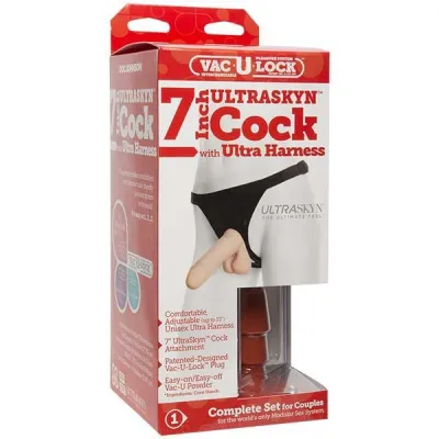 Vac U Lock Set 7 Inch Ultraskyn Ultra Harness