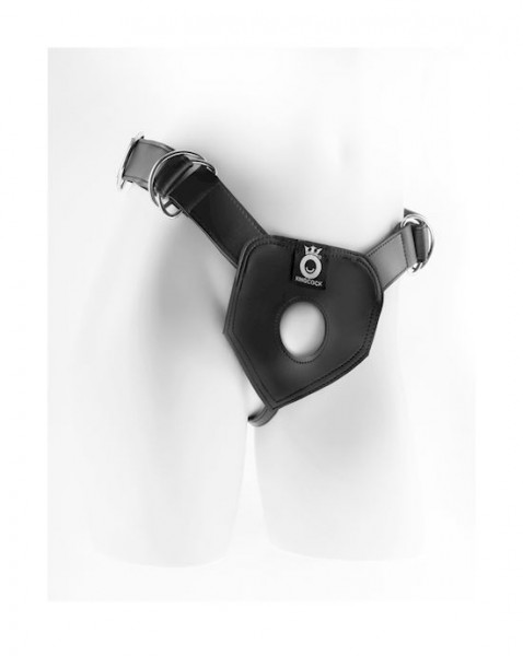 King Cock Play Hard Harness - Black