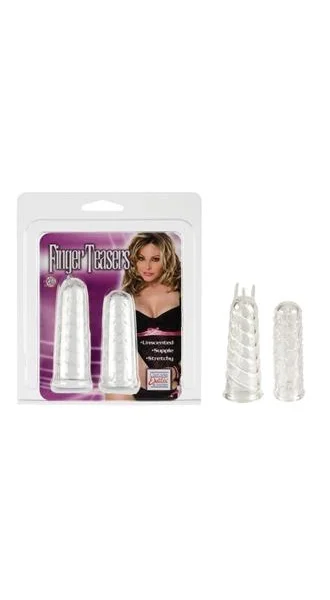 Silicone finger teasers