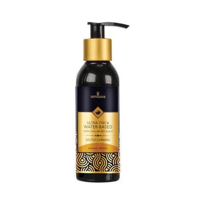 Sensuva Ultra Thick Water Based Moisturizer Salted Caramel 4 23oz