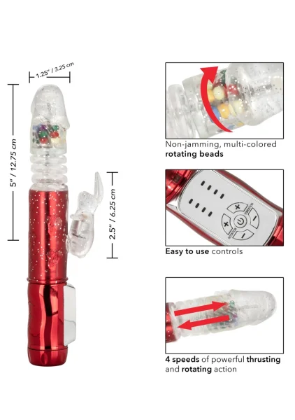 Naughty Bits Cumball Machine Thrusting Jack Rabbit Vibrator