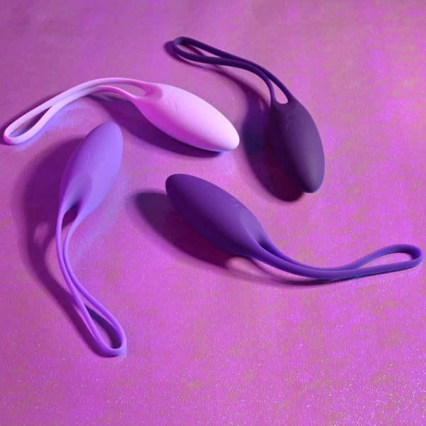 Playboy Pleasure Put In Work Silicone Kegel Ball 4 Piece Set