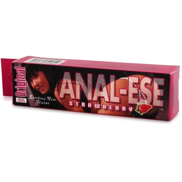 Anal-Ese Strawberry - Numbing Anal Lubricant | 1.5 Oz (45ml)