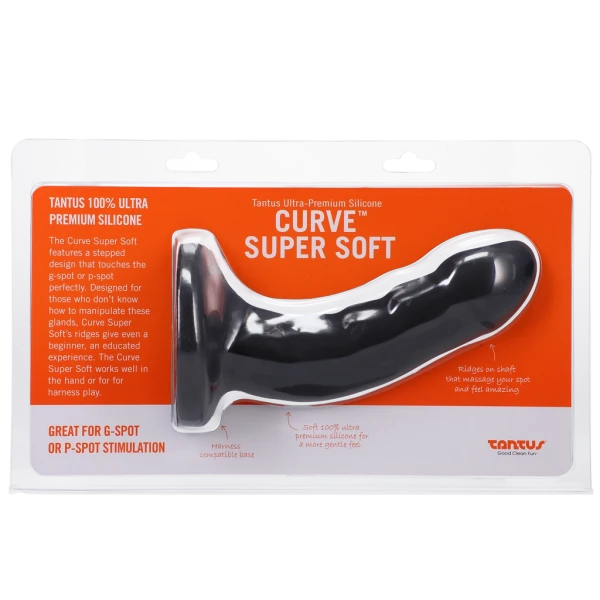 Tantus Curve Dildo Onyx — image 6 of 9