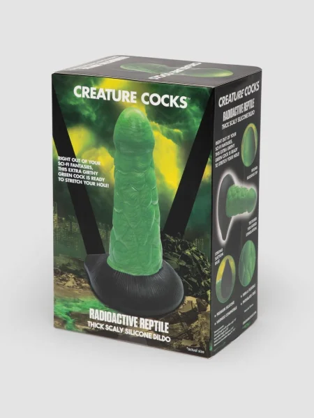 Fantasy Reptile Girthy Dragon Silicone Dildo 6.5 Inch